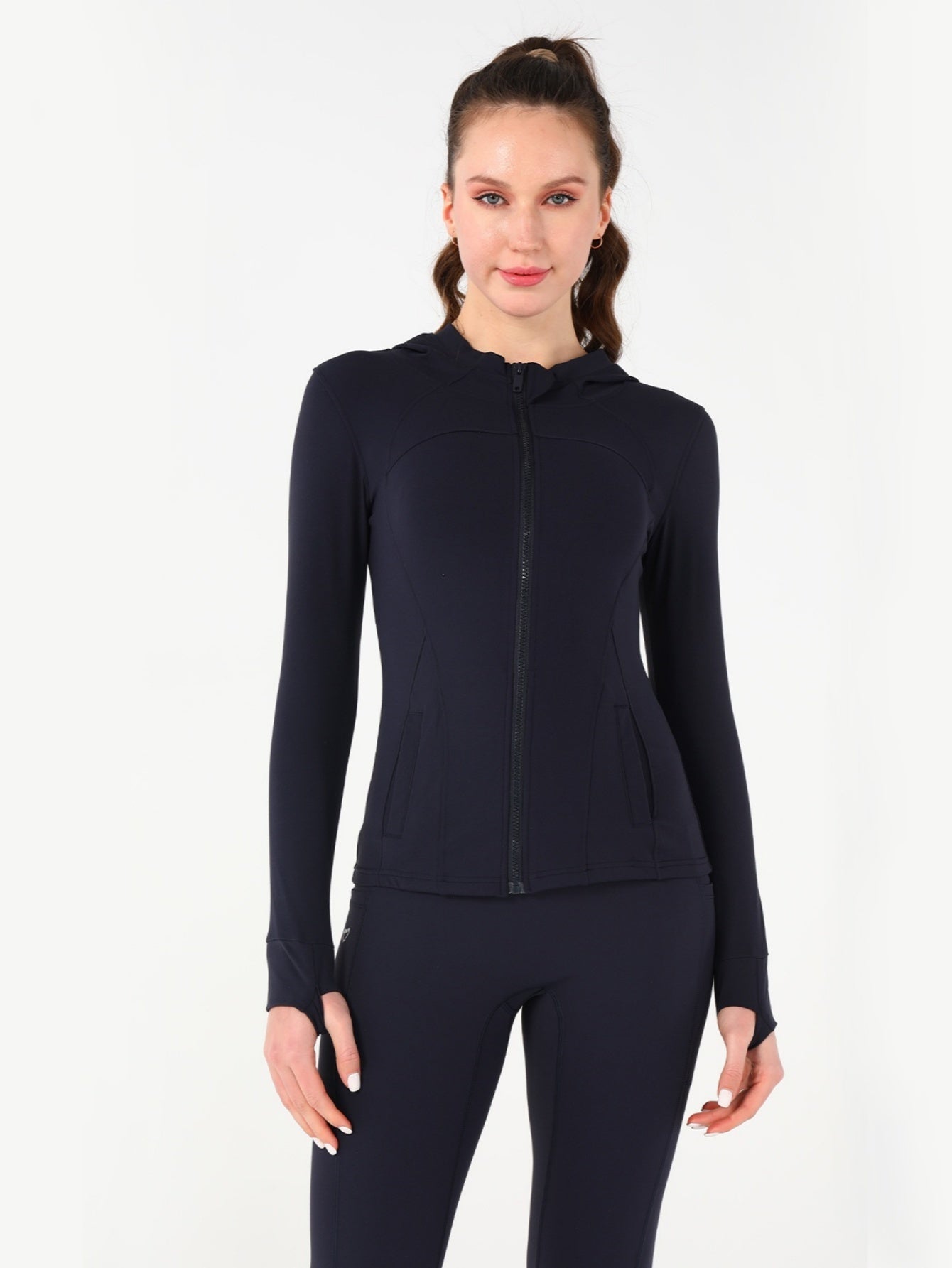 Hooded Jacket Yoga Clothes