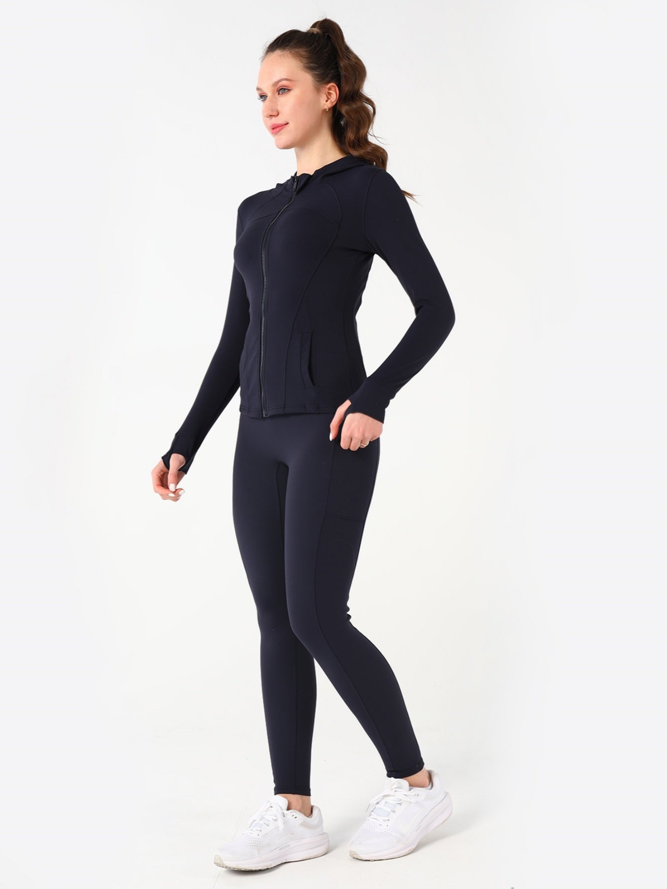 Hooded Jacket Yoga Clothes