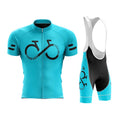 Load image into Gallery viewer, Short-sleeved Bib Cycling Clothes Suit Bicycle Men And Women Moisture Wicking Outdoor Clothes
