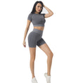Load image into Gallery viewer, Summer Women Seamless Yoga Set Gym Workout Clothes Sports suit Outfits Tracksuit High Waist Sports Suit
